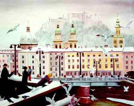 Staatsbrücke (1974) - Regine Dapra - Array auf Array - Array - Staatsbrücke (1974) - Regine Dapra - Array auf Array - Array -