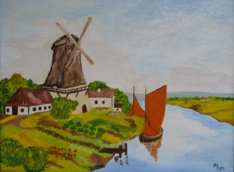 Mühle am Fluss (1987) - Dr. Hans-Joachim Jaster - Array auf Array - Array - Mühle am Fluss (1987) - Dr. Hans-Joachim Jaster - Array auf Array - Array -