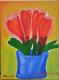 Blume - Alexander Hobert - Acryl auf Leinwand - Abstrakt-Frühling - Abstrakt Blume - Alexander Hobert - Acryl auf Leinwand - Abstrakt-Frühling - Abstrakt