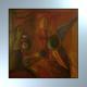 ---Wirre Gedanken II - Gerhard Titz - Mischtechnik-Ãl auf Holz - Abstrakt - ---Wirre Gedanken II - Gerhard Titz - Mischtechnik-Ãl auf Holz - Abstrakt -