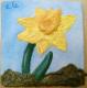 -ein kleines kunstwerk-osterglocke - c. lemke - auf - Blumen-Stillleben - -ein kleines kunstwerk-osterglocke - c. lemke - auf - Blumen-Stillleben -