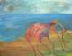 Kitesurfer - Klaus Walter - Acryl auf Leinwand - Küste - Kitesurfer - Klaus Walter - Acryl auf Leinwand - Küste -