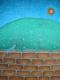 Blick über die Mauer - Robert Schiff - Ãl auf Leinwand - Tiere-Himmel-Stillleben - Symbolismus Blick über die Mauer - Robert Schiff - Ãl auf Leinwand - Tiere-Himmel-Stillleben - Symbolismus