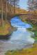 Strmac - Knut Stein - Acryl auf Leinwand - Bach-Wald-Frühling - Fotorealismus Strmac - Knut Stein - Acryl auf Leinwand - Bach-Wald-Frühling - Fotorealismus
