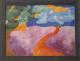 Lavendelfeld - Ulrike Fritz - auf Papier - Landschaft - Lavendelfeld - Ulrike Fritz - auf Papier - Landschaft -