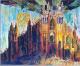 Der Dom - Burkhard Mahler - Ãl auf Leinwand - Fantastisch - Expressionismus Der Dom - Burkhard Mahler - Ãl auf Leinwand - Fantastisch - Expressionismus