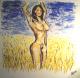 Summer - Alex Hurter - Acryl auf Leinwand - weiblich - Impressionismus Summer - Alex Hurter - Acryl auf Leinwand - weiblich - Impressionismus