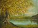 Herbst - Hedi Glashauser - Ãl auf Hartfaser - Bäume - Naturalismus Herbst - Hedi Glashauser - Ãl auf Hartfaser - Bäume - Naturalismus