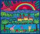 Märchentor - Daniel Arias Korsak - - auf - Fantastisch-Tiere-Berge-Garten-See - Expressionismus-Naiv-PopArt Märchentor - Daniel Arias Korsak - - auf - Fantastisch-Tiere-Berge-Garten-See - Expressionismus-Naiv-PopArt