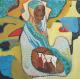 Afrika - Darina Dancheva- Racz - Ãl auf Leinwand - - Ethno Afrika - Darina Dancheva- Racz - Ãl auf Leinwand - - Ethno
