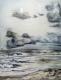 Mondaufgang - Edda Felmy - Acryl-Mischtechnik auf Nessel - Meer - Mondaufgang - Edda Felmy - Acryl-Mischtechnik auf Nessel - Meer -
