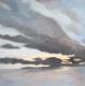 Winterhimmel an der Newa - Dagmar Kielau - Acryl-Tempera auf Holz - Fantastisch-Mystik-Himmel-FluÃ-Wolken-Abend-Winter - Symbolismus Winterhimmel an der Newa - Dagmar Kielau - Acryl-Tempera auf Holz - Fantastisch-Mystik-Himmel-FluÃ-Wolken-Abend-Winter - Symbolismus