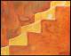 Holländische Treppe - Marina Votteler - Acryl auf Leinwand - - Holländische Treppe - Marina Votteler - Acryl auf Leinwand - -