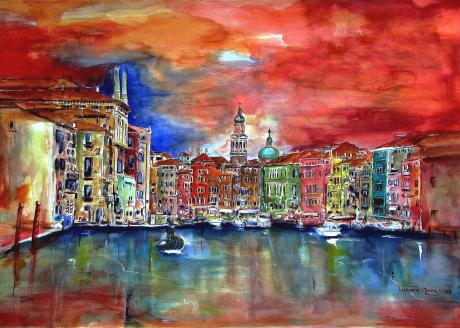 Canale Grande (2008) - Werner Meier - Array auf Array - Array - 