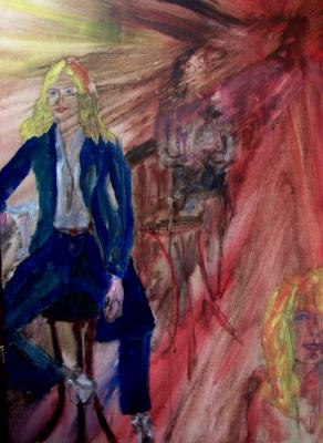 Einsamkeit in der Bar - Klaus Scholl - Array auf Array - Array - Array Einsamkeit in der Bar - Klaus Scholl - Array auf Array - Array - Array