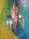 Zeit - Nicole Kurtz- Pankoke - Acryl auf Leinwand - - Abstrakt Zeit - Nicole Kurtz- Pankoke - Acryl auf Leinwand - - Abstrakt