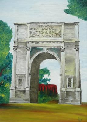 Titusbogen in Rom - Rainer Hillebrand - Array auf - Array - Array Titusbogen in Rom - Rainer Hillebrand - Array auf - Array - Array