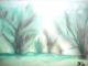 Wald - Eva Kriedel - Aquarell auf Papier - - Abstrakt Wald - Eva Kriedel - Aquarell auf Papier - - Abstrakt