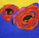 Der Mohn II - Michael Buch - auf Leinwand - Abstrakt - Der Mohn II - Michael Buch - auf Leinwand - Abstrakt -