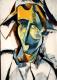 Harlekin - Klaus Pelzer - Sonstiges auf Papier - Gesichter-Männer - Harlekin - Klaus Pelzer - Sonstiges auf Papier - Gesichter-Männer -