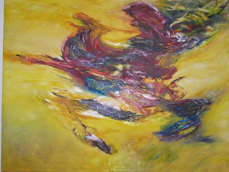 Bewegung - gelb - Anke Knoth - Array auf Array - Array - Array Bewegung - gelb - Anke Knoth - Array auf Array - Array - Array