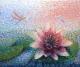 Wasserlilie - Natalia Gorst - auf Papier - Natur-Sonnenuntergang - Impressionismus Wasserlilie - Natalia Gorst - auf Papier - Natur-Sonnenuntergang - Impressionismus