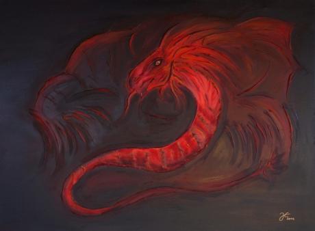 Feuerdrache / Firedragon - Jens Eberhardt - Array auf Array - Array - Array