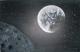 blick mond auf erde - melanie schuster - Acryl-Ãl auf Leinwand - Natur - blick mond auf erde - melanie schuster - Acryl-Ãl auf Leinwand - Natur -