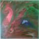 Der Wald - Karl Oenning - Acryl auf Leinwand - Tiere-Wald - Expressionismus Der Wald - Karl Oenning - Acryl auf Leinwand - Tiere-Wald - Expressionismus