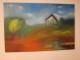 französische Landschaft - Elvira Schnell - Ãl auf Leinwand - Landschaft - Gegenständlich französische Landschaft - Elvira Schnell - Ãl auf Leinwand - Landschaft - Gegenständlich