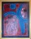 Freude auf Schwarz und Rot - Felix Gutmann - Acryl auf Leinwand - Abstrakt - Freude auf Schwarz und Rot - Felix Gutmann - Acryl auf Leinwand - Abstrakt -