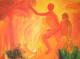Adam und Eva - Christin Richter - Acryl auf Leinwand - - Abstrakt Adam und Eva - Christin Richter - Acryl auf Leinwand - - Abstrakt
