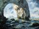le manneporte - Daniel Wimmer - Ãl auf Leinwand - Küste-Himmel-Meer-Wolken-Abend-Sehnsucht-Sommer-Sonnenuntergang - Impressionismus-Realismus le manneporte - Daniel Wimmer - Ãl auf Leinwand - Küste-Himmel-Meer-Wolken-Abend-Sehnsucht-Sommer-Sonnenuntergang - Impressionismus-Realismus