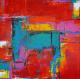 Robo-Dog - Karin Lämmle - Acryl auf Leinwand - Abstrakt - Robo-Dog - Karin Lämmle - Acryl auf Leinwand - Abstrakt -