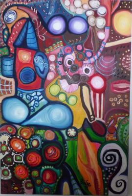 buntes treiben chaos sich finden - brigitte gawron - auf - Array - buntes treiben chaos sich finden - brigitte gawron - auf - Array -