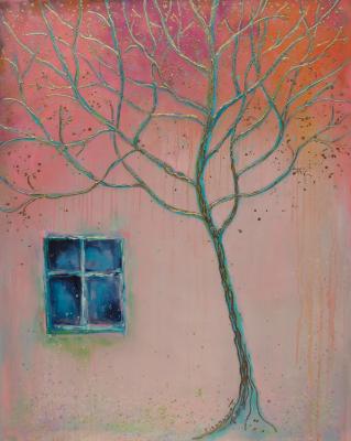 Fenster und Baum - Tatiana Likhanova - Array auf Array - Array - Array Fenster und Baum - Tatiana Likhanova - Array auf Array - Array - Array