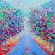 Allee - Tatiana Likhanova - Acryl auf Leinwand - Abstrakt - Expressionismus Allee - Tatiana Likhanova - Acryl auf Leinwand - Abstrakt - Expressionismus