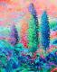 Zypressen - Tatiana Likhanova - Acryl auf Leinwand - Landschaft - Expressionismus Zypressen - Tatiana Likhanova - Acryl auf Leinwand - Landschaft - Expressionismus
