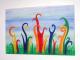 Mondgras - Matthia Hammer - Acryl auf Leinwand - Abstrakt-Fantastisch-Botanik - Surrealismus Mondgras - Matthia Hammer - Acryl auf Leinwand - Abstrakt-Fantastisch-Botanik - Surrealismus
