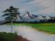 Berglandschaft - Michael Keissner - Acryl auf Leinwand - Berge - Berglandschaft - Michael Keissner - Acryl auf Leinwand - Berge -