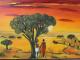 Afrika Liebespaar - Edith Merkelbach-Gilgen - auf - Landschaft - Afrika Liebespaar - Edith Merkelbach-Gilgen - auf - Landschaft -