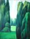 Grüne Landschaft - alexander gontscharuk - Ãl auf Leinwand - Landschaft - Grüne Landschaft - alexander gontscharuk - Ãl auf Leinwand - Landschaft -