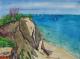 Steilküste 4 - Egon Rathke - Aquarell auf - Küste-Wasser - Steilküste 4 - Egon Rathke - Aquarell auf - Küste-Wasser -