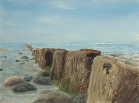 Hiddensee , Buhnen - Heide Krause - Array auf Array - Array - Array Hiddensee , Buhnen - Heide Krause - Array auf Array - Array - Array