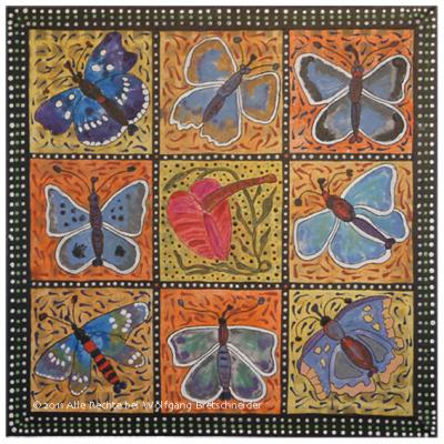 Butterflies on Yellow (Schmetterlinge auf Gelb) 01 - Wolfgang Bretschneider - Array auf Array - Array - Array Butterflies on Yellow (Schmetterlinge auf Gelb) 01 - Wolfgang Bretschneider - Array auf Array - Array - Array