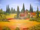 Toscana II- - Edith Merkelbach-Gilgen - auf Leinwand - Himmel-Wald-Wiese-Wolken - Realismus Toscana II- - Edith Merkelbach-Gilgen - auf Leinwand - Himmel-Wald-Wiese-Wolken - Realismus