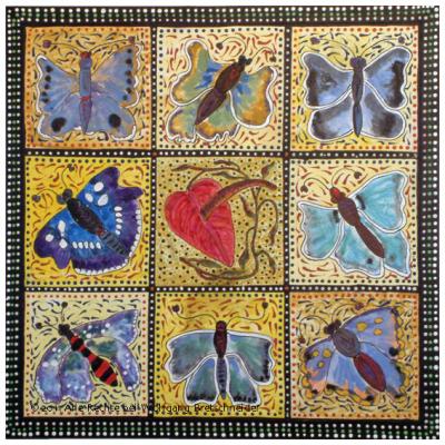 Butterflies on Yellow 02 (Schmetterlinge auf Gelb) - Wolfgang Bretschneider - Array auf Array - Array - Array Butterflies on Yellow 02 (Schmetterlinge auf Gelb) - Wolfgang Bretschneider - Array auf Array - Array - Array