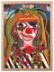 Grinsender Clown (Acryl on Canvas; 36x48) - Wolfgang Bretschneider - Acryl-Mischtechnik auf Leinwand - Fantastisch-FürKinder-Humor-Gesichter - Expressionismus-Naiv-Surrealismus Grinsender Clown (Acryl on Canvas; 36x48) - Wolfgang Bretschneider - Acryl-Mischtechnik auf Leinwand - Fantastisch-FürKinder-Humor-Gesichter - Expressionismus-Naiv-Surrealismus