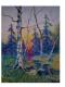 Bach im Wald - Nikolay Damyanov - Acryl auf - Wald - Realismus Bach im Wald - Nikolay Damyanov - Acryl auf - Wald - Realismus