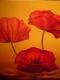 Mohn - Edith Merkelbach-Gilgen - Ãl auf Leinwand - Mohn - Realismus Mohn - Edith Merkelbach-Gilgen - Ãl auf Leinwand - Mohn - Realismus